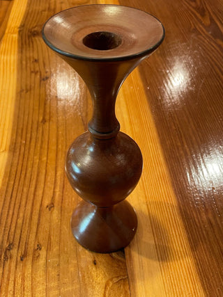 Hand Turned Wooden Candlestick ~MTS|90373