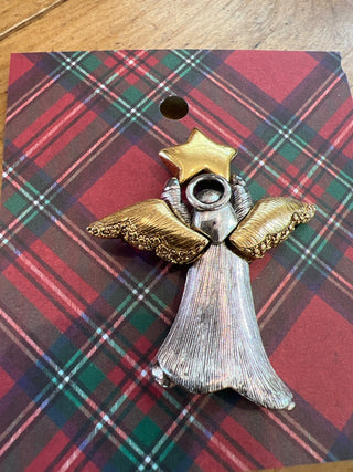 Angel Pin 2 tone Liz C. MTS