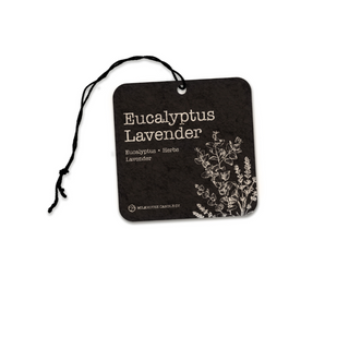 CAR FRESHENER - EUCALYPTUS LAVENDER.   RSV