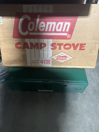 Vintage Coleman Model 413E Two Burner Camp / Cook Stove #43 VV MTS|98989