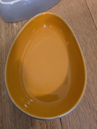 RF 4x Crate & Barrel Egg-Shaped Bowls