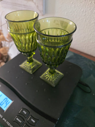 Vintage Infiana glass 2 piece|106163