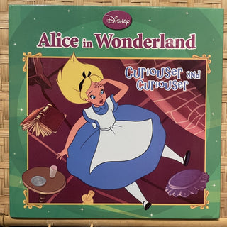 Alice in Wonderland Curioser Hardcover Book MTS