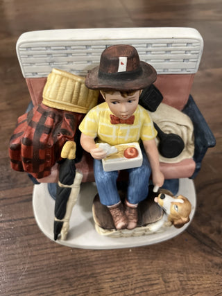 Norman Rockwell "Scotty's Stowaway" Statue/Figurine RCD|77733