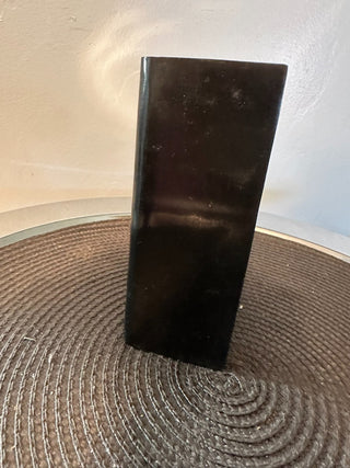 Elephant Carved Marble with Baby Onyx Base MTS