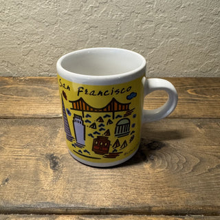 Vtg Luke-A-Tuke San Francisco Mini Mug MTS|145302