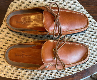 Tommy Bahama Men’s Leather Slides Size 9.5 RSV|100353