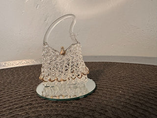 Ornament Spun Glass Purse MTS|87020