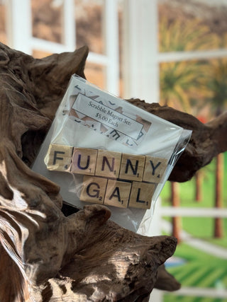 Scrabble Magnet Set - Funny Gal - RCD
