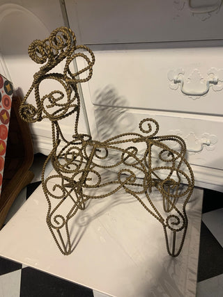 Reindeer twisted rod iron Brn MTS|133679