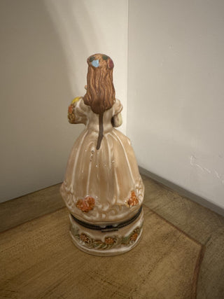 AJ - Fall Color Girl Trinket Box MTS|117476