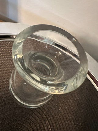 Vase Clear Weighted 5" MTS|87042