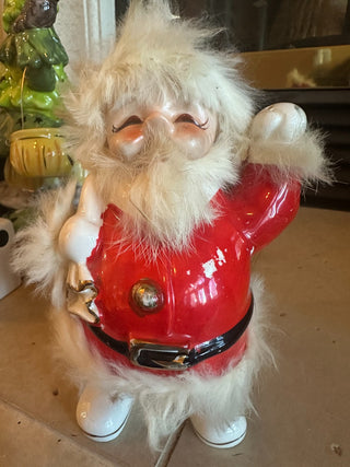 Vtg. Napco Santa Claus Bank (1959) Ceramic 6.5" RCD|95437