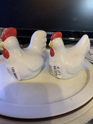 Chicken & Rooster S&P Shaker Set|46667