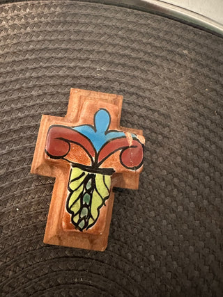 Cross Clay, Wood Stack 3" MTS|93623