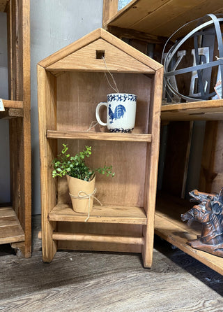 Rustic Wall Cabinet Solid Wood RSV|81536