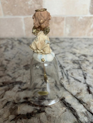 Vintage Precious Moments Musical Angel Bell Trumpet