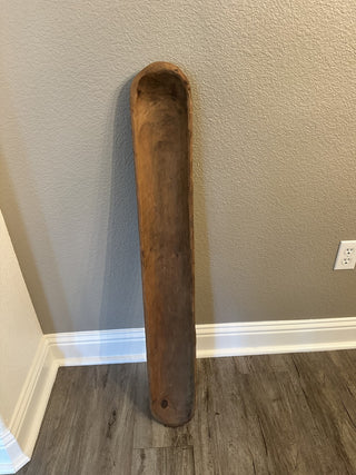 Hand Carved Wooden Dough Bowl-Trencher MTS|116191