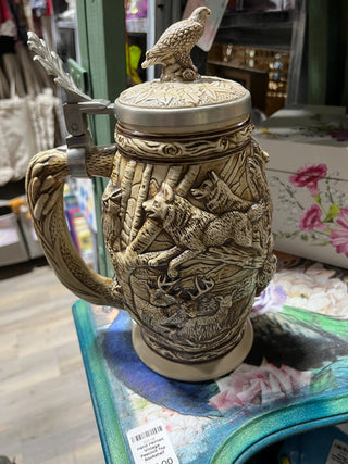 AVON Indians Of The American Frontier Lidded Stein|72467