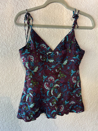 12F Y2K Guess Jeans Paisley Top Size M MTS|65090