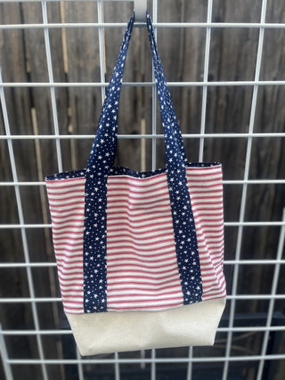 RSV Handcrafted Mini Tote Bag - Stars and Stripes - RSV|80117