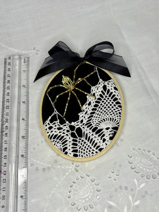 Beaded Spider Embroidery Hoop 6” RSV|107877