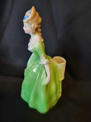 Vintage Bavarin Victorian Lady Vase RCD|61405