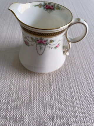 Floral creamer made in England