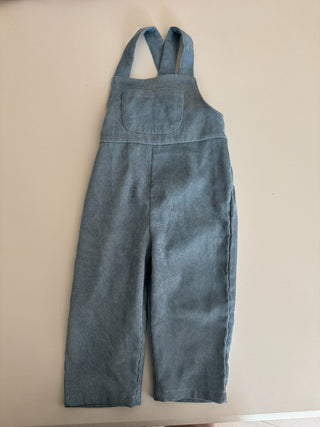 9-12M - Corduroy Blue Overalls - RSV|83180