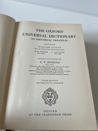 Vintage Oxford Dictionary RSV