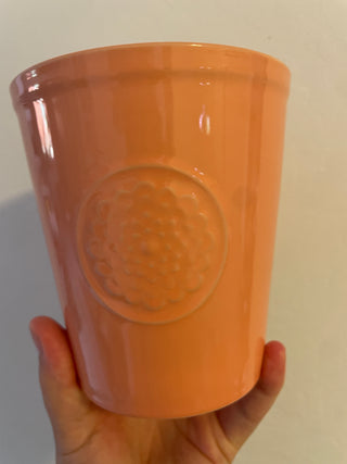 Peach Flower Pot