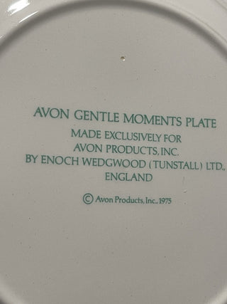 9" Avon Gentle Moments Plate, England--SP MTS