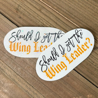 Fourth Wing - Wing Leader Sticker RV