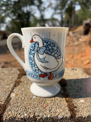 ONE Blue Goose Footed Mug by BAKER, HART & STUART