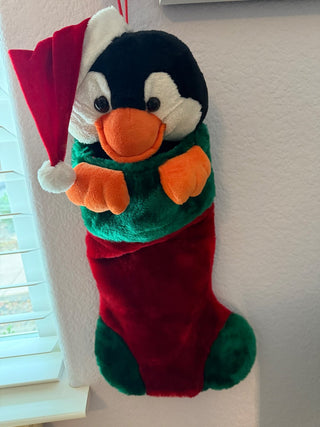 Vintage penguine stocking RCD|138295