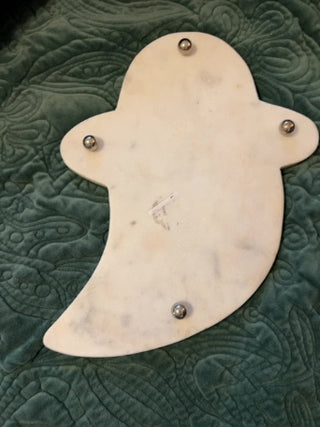 Halloween Ghost Marble Cheeseboard Cutting Board 13” x 10”
