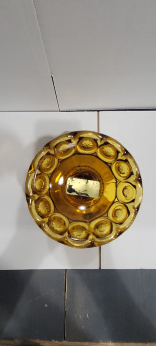 Amber Thumb Print Bowl Rcd|82749