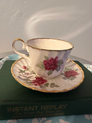 Vintage Teacup Regency Red Rose MTS|115390