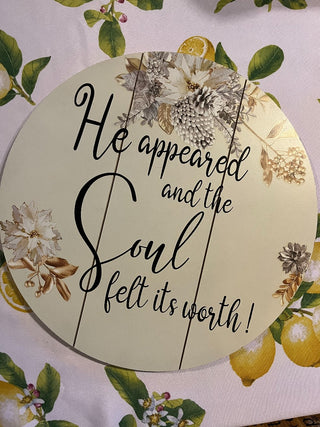 "He Appeared"  Wall Art RSV|95286