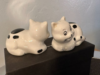 Salt & Pepper Spotted Cats set|64785