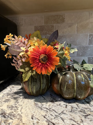 Pumpkin Fall Floral Decor RCD|117921