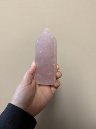 Brazil Rose Quartz Tower|47623