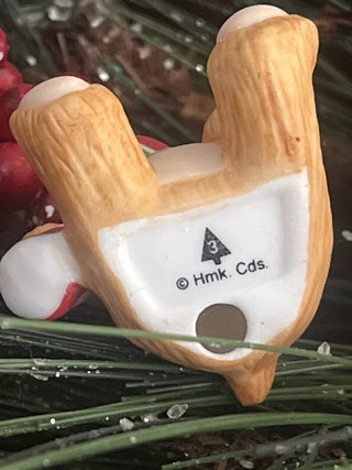 1985 Hallmark Cinnamon Bear #3 w/Candy Cane Ornament|127987