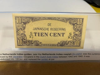 #279 Japanese Occupied Currency 10 Cents|11179