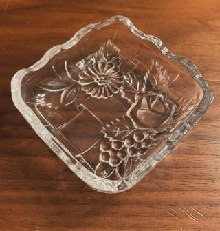 Floral Glass Dish|105006