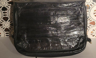 Black Eel Skin Purse Rcd