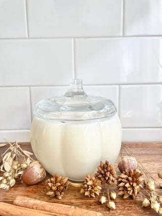 Clear Pumpkin, Soy Candle, 15oz | Hello Pumpkin (RSV)|112479