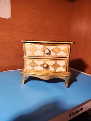 Florentine jewelry chest