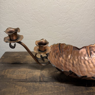 Vintage Gregorian Copper Centerpiece Candleholder MTS|122631