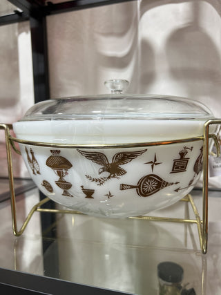 Pyrex Early American Casserole c. 1962-71|53505